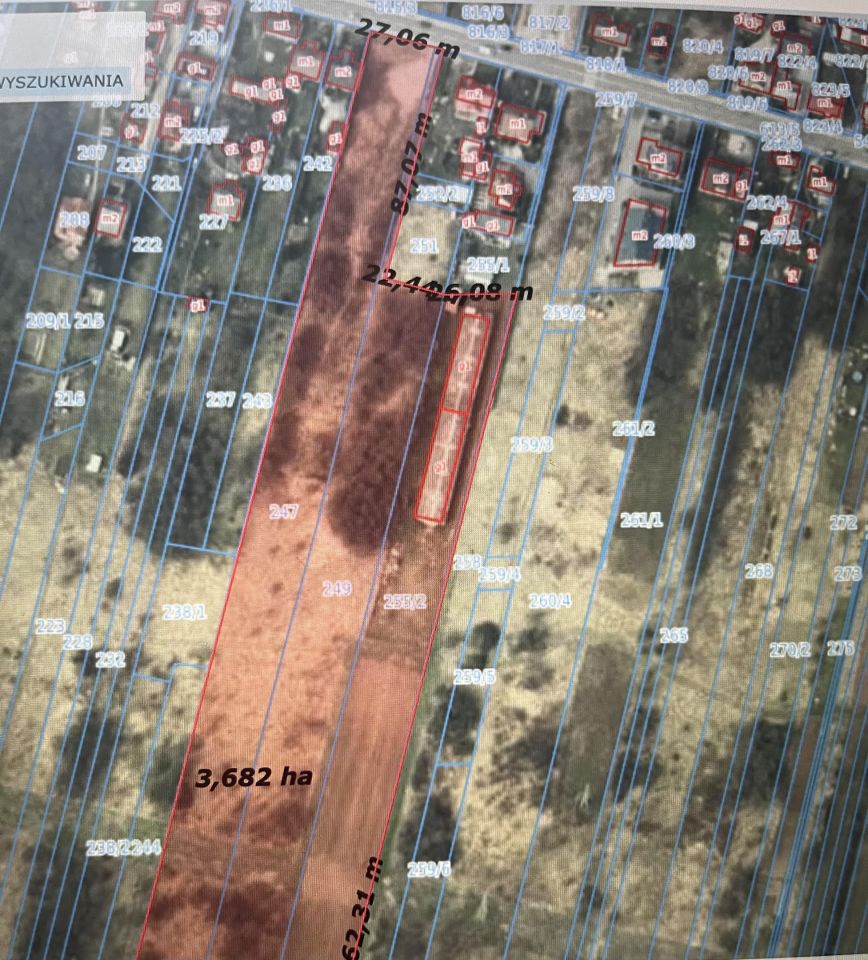 Działka budowlana Kielce Czarnów, ul. Piekoszowska. Zdjęcie 5