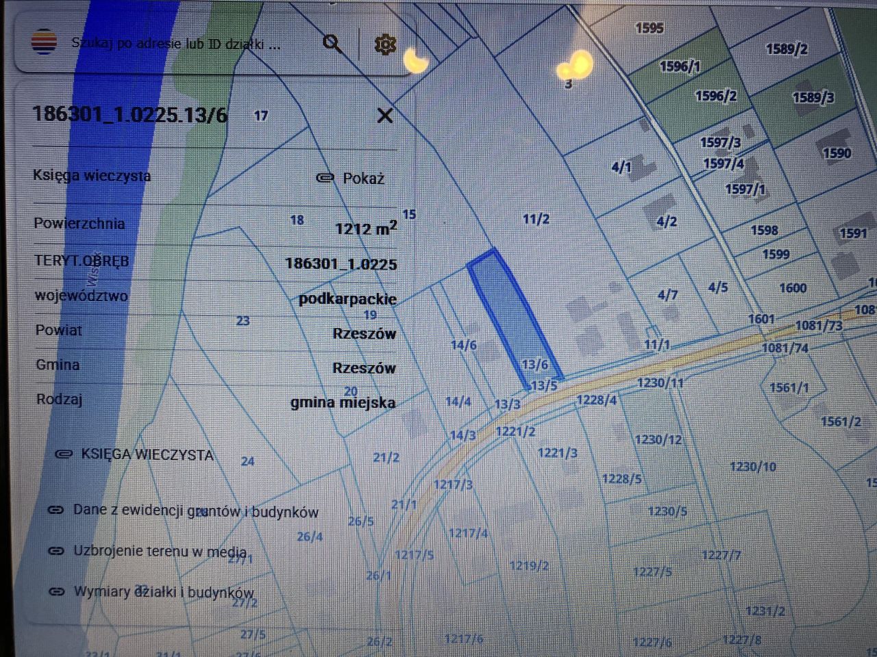 Działka budowlana Rzeszów Budziwój, pl. Jana Pawła II. Zdjęcie 3