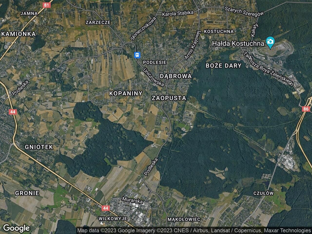 Działka budowlana Katowice Podlesie, ul. Rolnicza