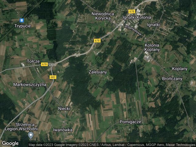 Działka budowlana Zalesiany, ul. Kasztanowa. Zdjęcie 1