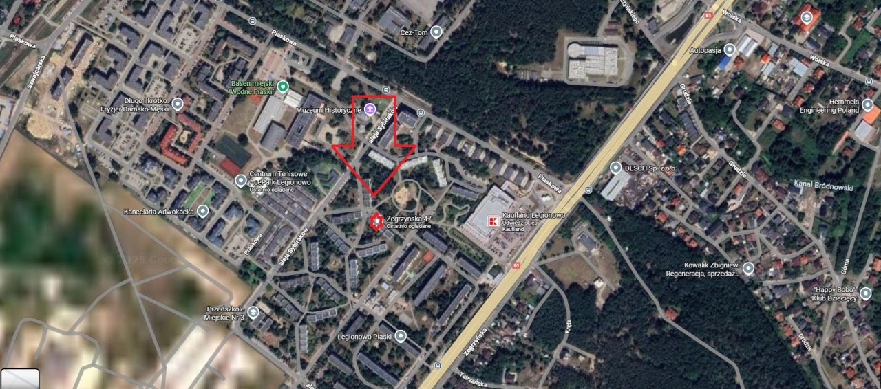 Mieszkanie 3-pokojowe Legionowo Piaski, ul. Zegrzyńska. Zdjęcie 3