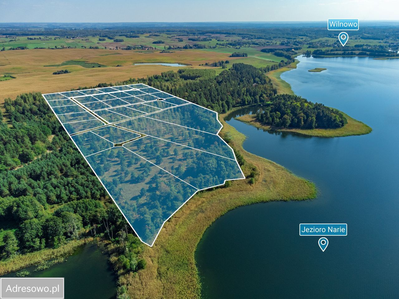 Działka budowlana Pojezierce. Zdjęcie 4