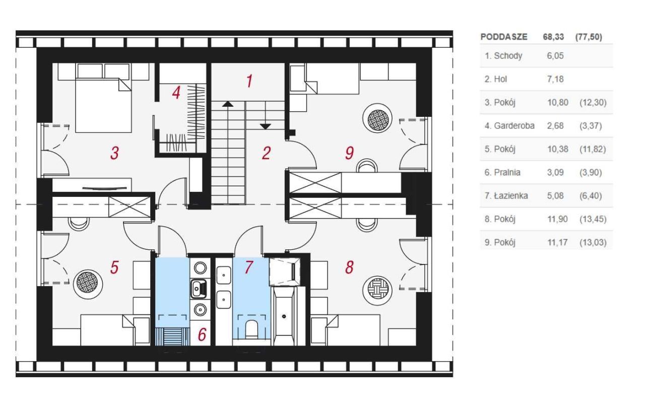 dom wolnostojący, 5 pokoi Zwoleń, ul. Żołnierzy Niezłomnych. Zdjęcie 3