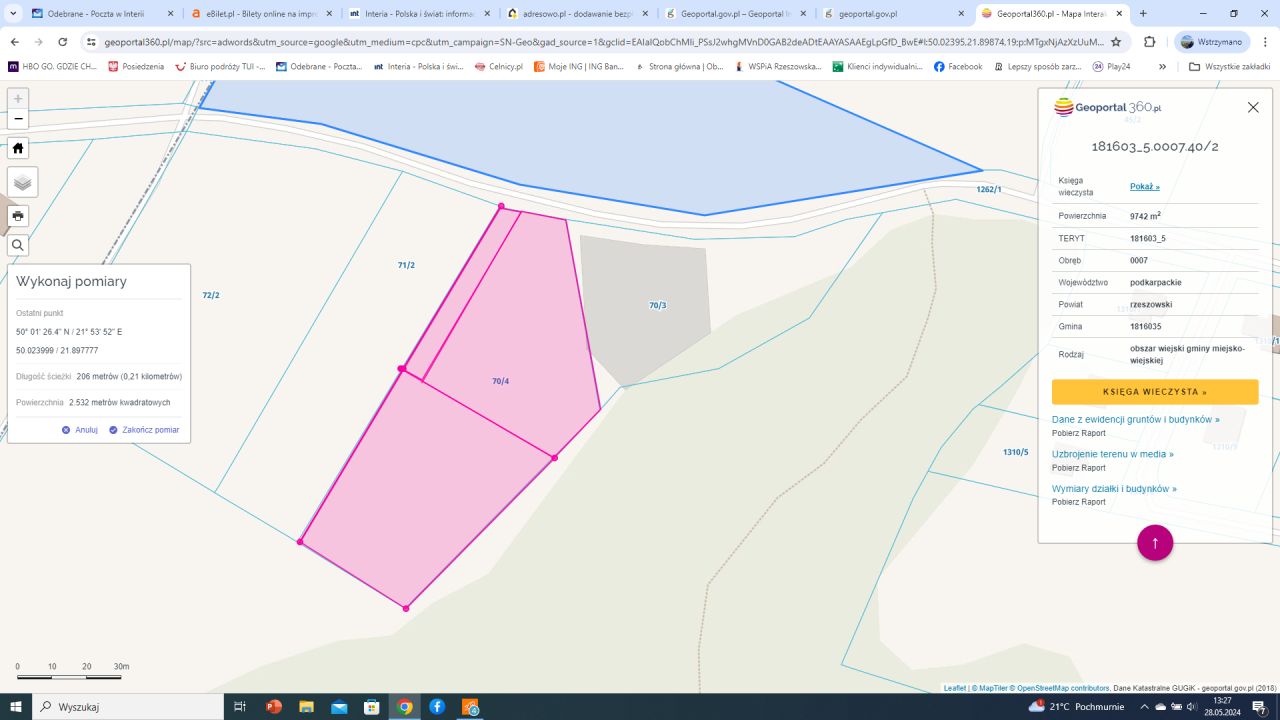 Działka budowlana Racławówka. Zdjęcie 3