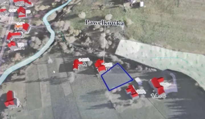 Działka budowlana Nowe Bystre