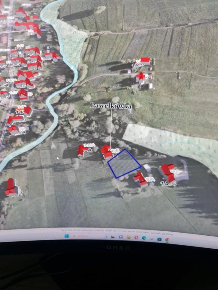 Działka budowlana Nowe Bystre