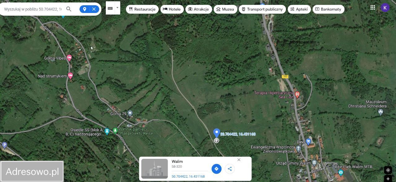 Działka budowlana Walim. Zdjęcie 15