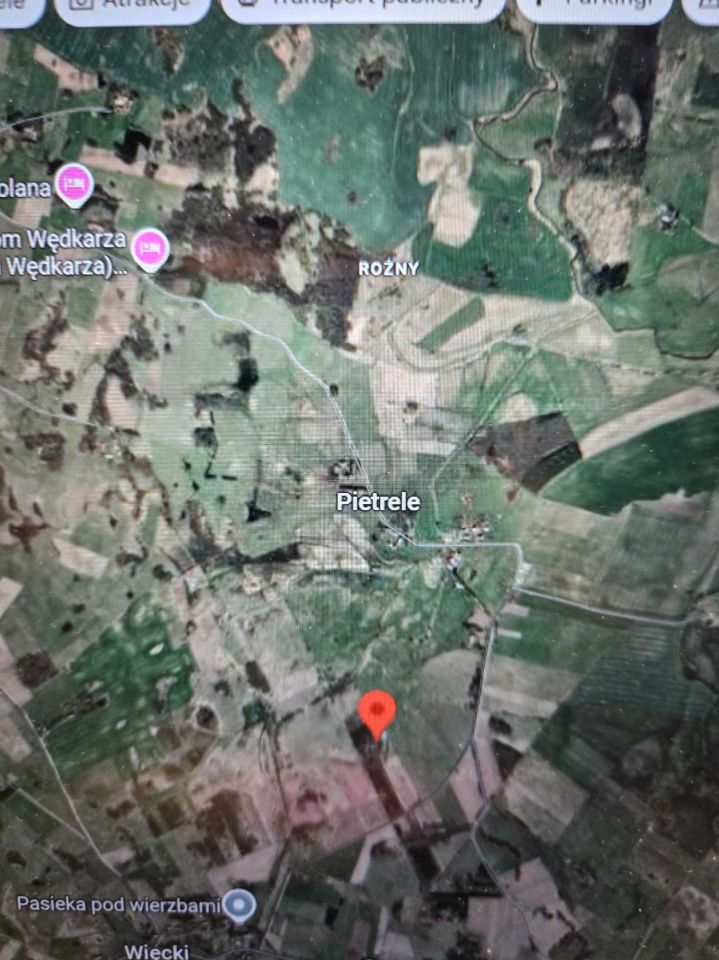 Działka siedliskowa Pietrele