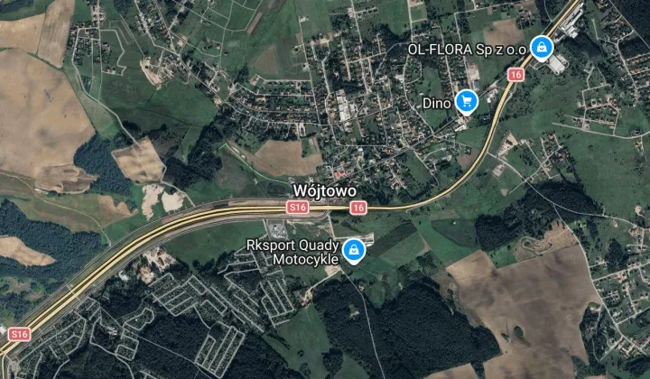 Działka rod Wójtowo