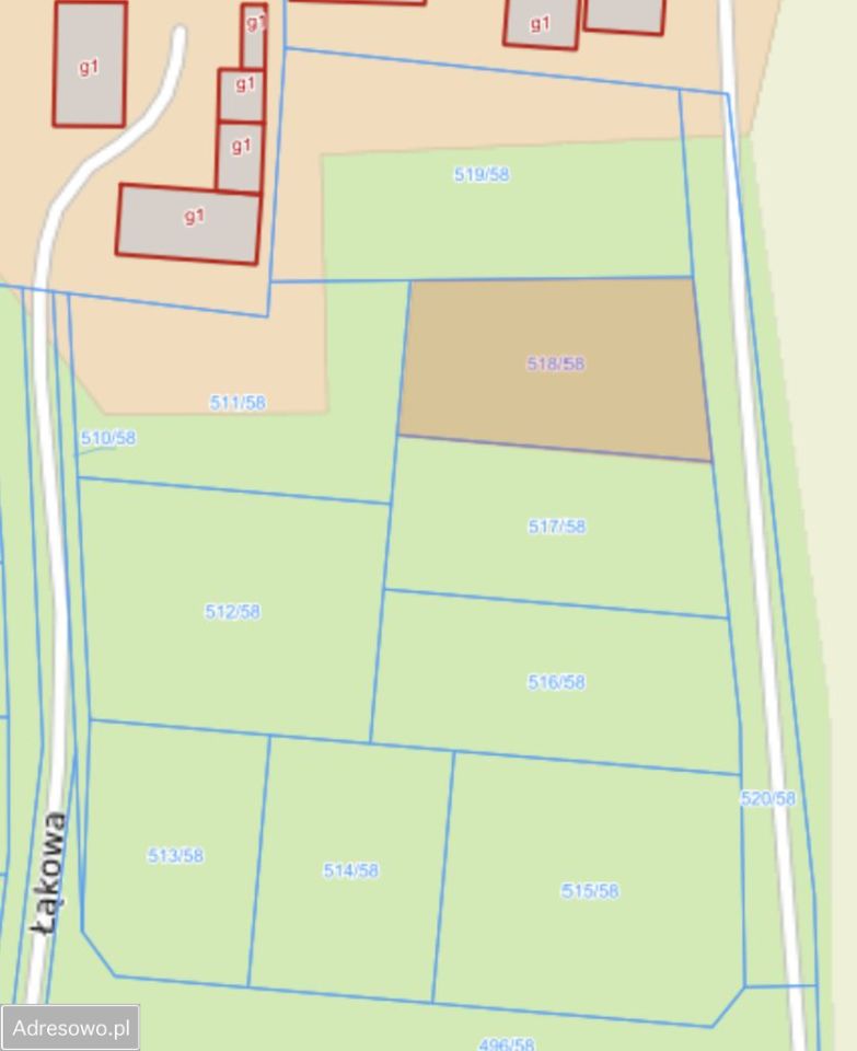 Działka rekreacyjna Panoszów Niwki, ul. Łąkowa. Zdjęcie 4