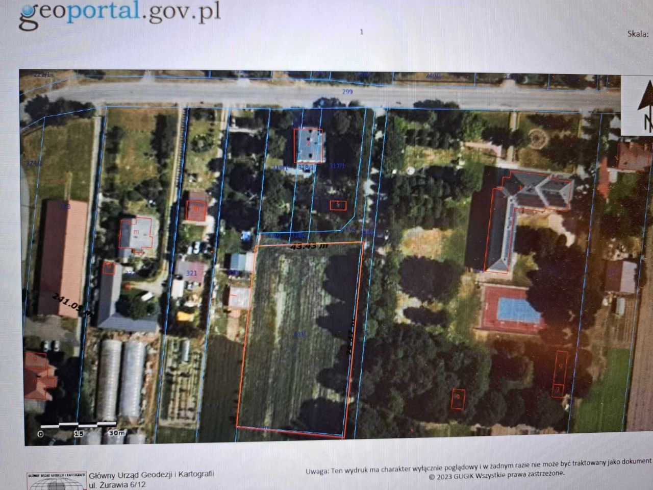 Działka rolno-budowlana Sierzchowy. Zdjęcie 6