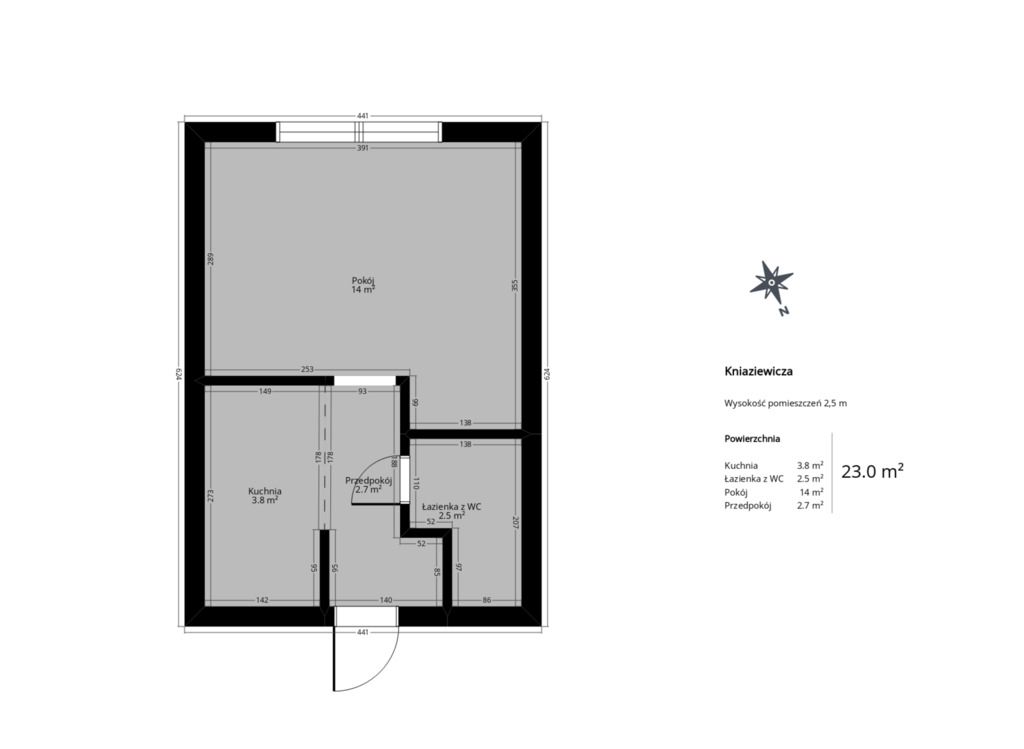 Mieszkanie 1-pokojowe Wrocław, ul. Ludwika Rydygiera. Zdjęcie 19