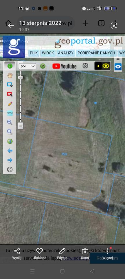 Działka budowlana Bielszczyzna. Zdjęcie 3