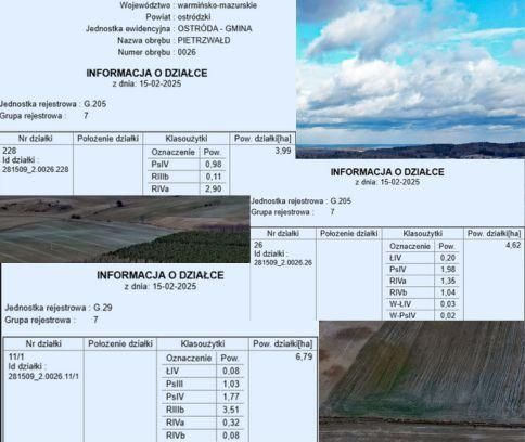 Działka rolna Pietrzwałd. Zdjęcie 8