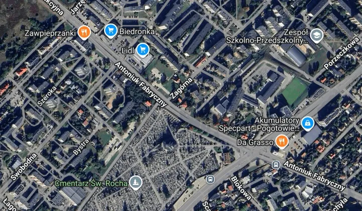 Lokal Białystok Bacieczki, ul. Antoniuk Fabryczny