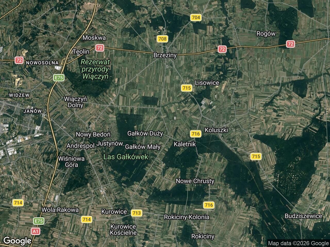 Działka rolno-budowlana Gałków Duży, ul. Przestrzenna /okolica/. Zdjęcie 1