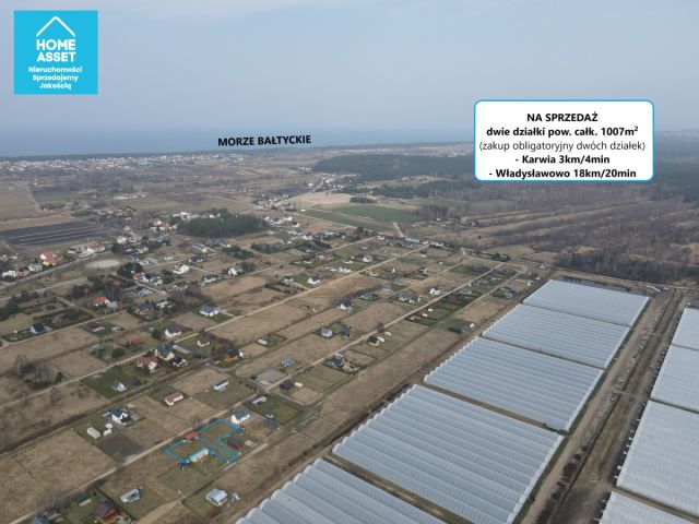 Działka budowlana Karwieńskie Błoto Pierwsze Sławoszynko. Zdjęcie 9