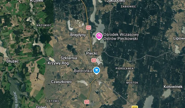 Działka rod Piecki, ul. Polna