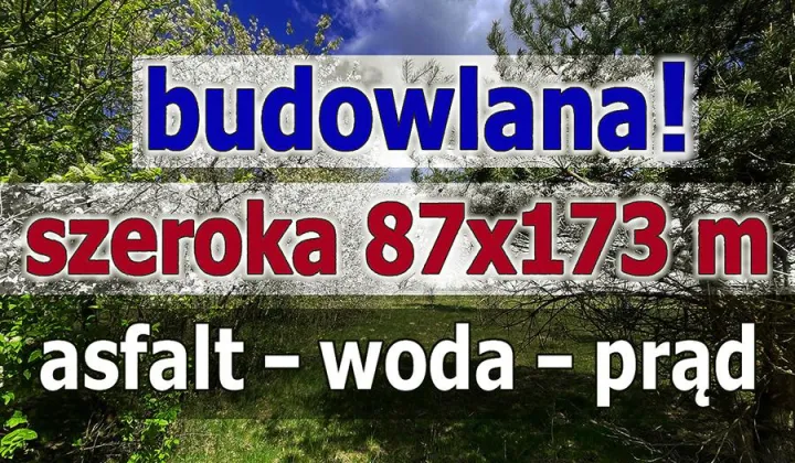 Działka rolno-budowlana Nowinki, ul. Długa