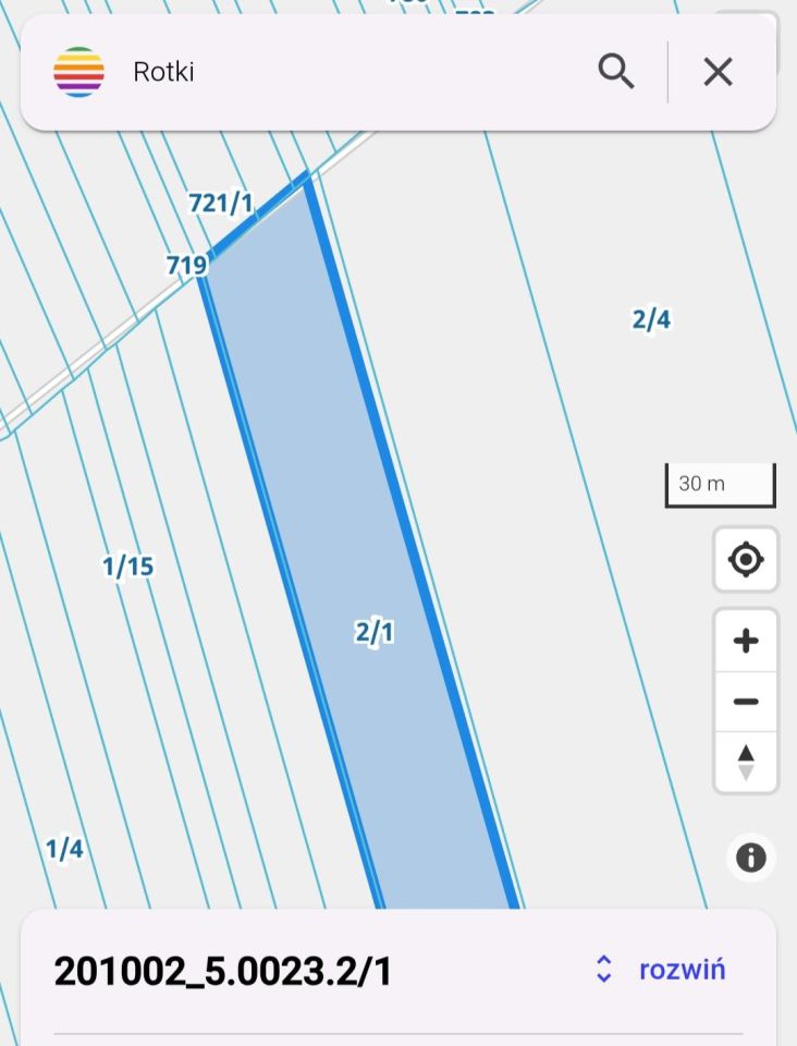 Działka rolna Rotki. Zdjęcie 3