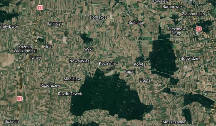 Działka budowlana Koźminiec
