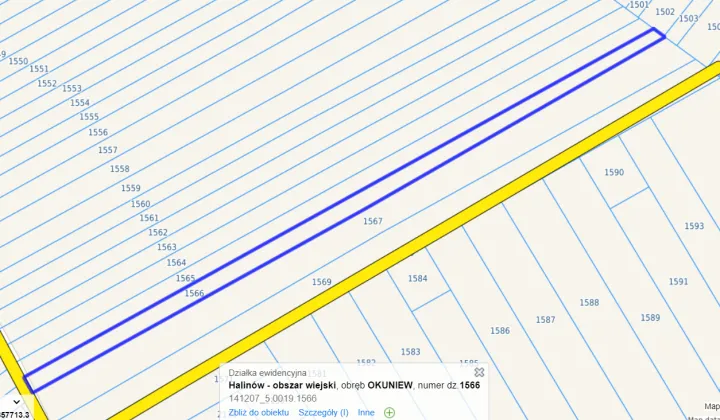 Działka inna Okuniew