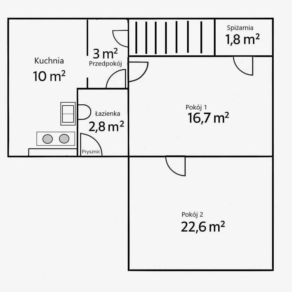 Mieszkanie 2-pokojowe Wola Uhruska. Zdjęcie 7