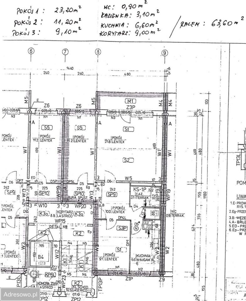 Mieszkanie 3-pokojowe Poznań Grunwald, ul. Jana Keplera. Zdjęcie 12