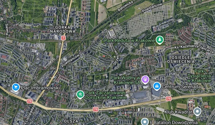 Mieszkanie 3-pokojowe Kraków Prądnik Czerwony, ul. Strzelców