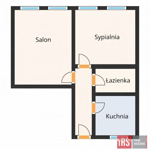 Mieszkanie 2-pokojowe Wrocław Krzyki, ul. Gliniana. Zdjęcie 17