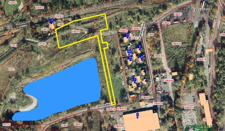 Działka inna Sosnowiec, ul. Grenadierów