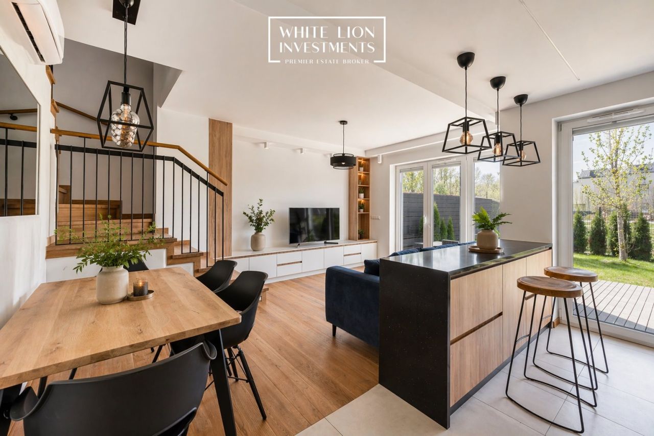 bliźniak, 5 pokoi Warszawa Wilanów, ul. Wiedeńska. Zdjęcie 1