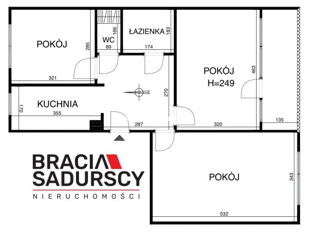 Mieszkanie 3-pokojowe Kraków Podgórze Duchackie, ul. Marii i Bolesława Wysłouchów. Zdjęcie 26