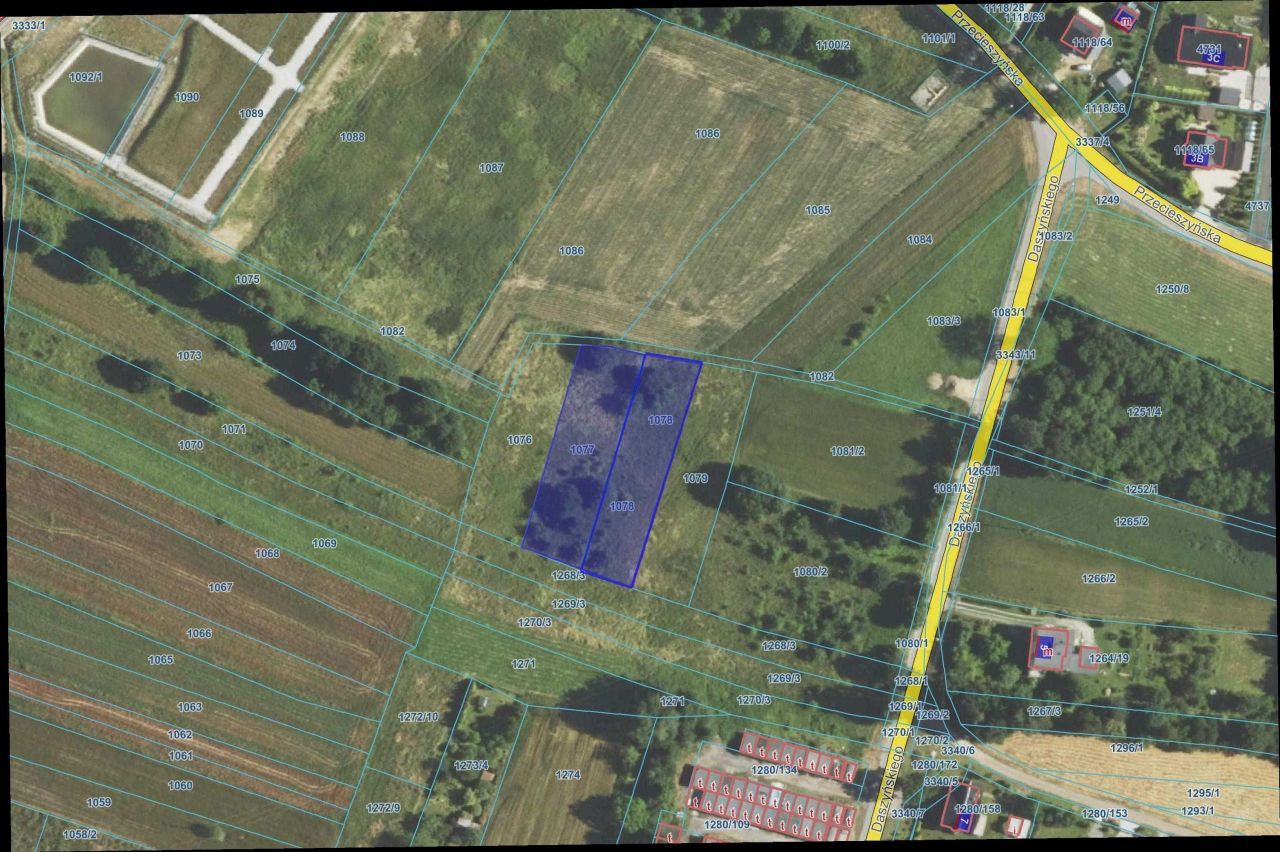 Działka budowlana Brzeszcze, ul. Ignacego Daszyńskiego. Zdjęcie 3