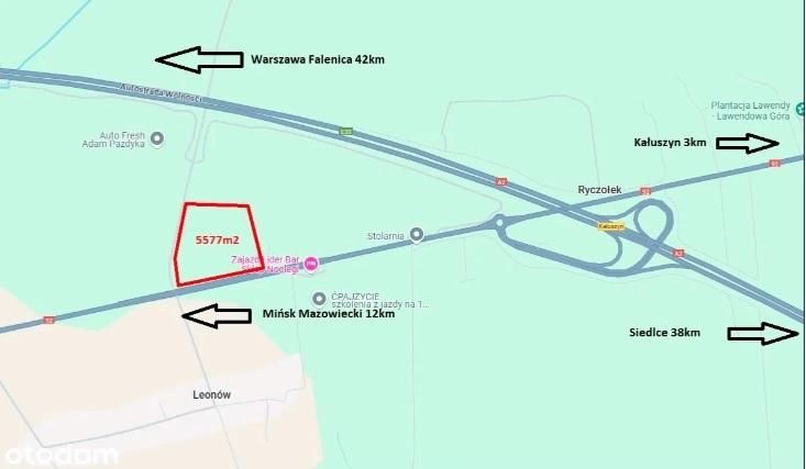 Działka inwestycyjna Leonów. Zdjęcie 3