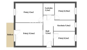 Mieszkanie 4-pokojowe Bielsko-Biała, ul. Konstantego Ildefonsa Gałczyńskiego. Zdjęcie 14