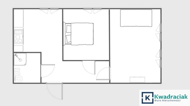 Mieszkanie 2-pokojowe Uherce Mineralne. Zdjęcie 6
