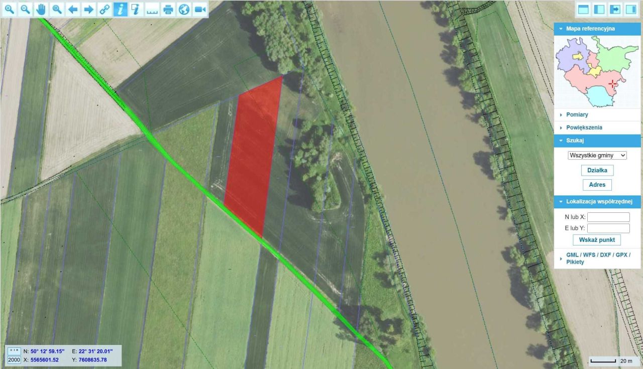 Działka rolna Dębno. Zdjęcie 1