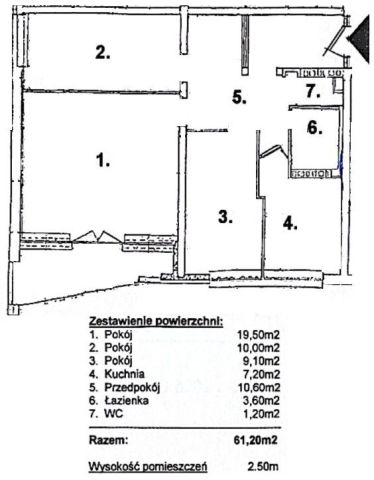 Mieszkanie 3-pokojowe Wrocław Południe, ul. Kamienna. Zdjęcie 16