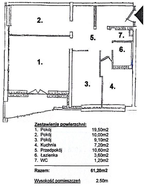 Mieszkanie 3-pokojowe Wrocław Południe, ul. Kamienna. Zdjęcie 16