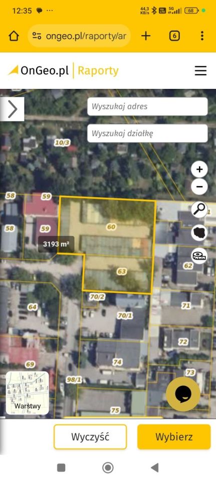 Działka inwestycyjna Warszawa Targówek, ul. Rzemieślników