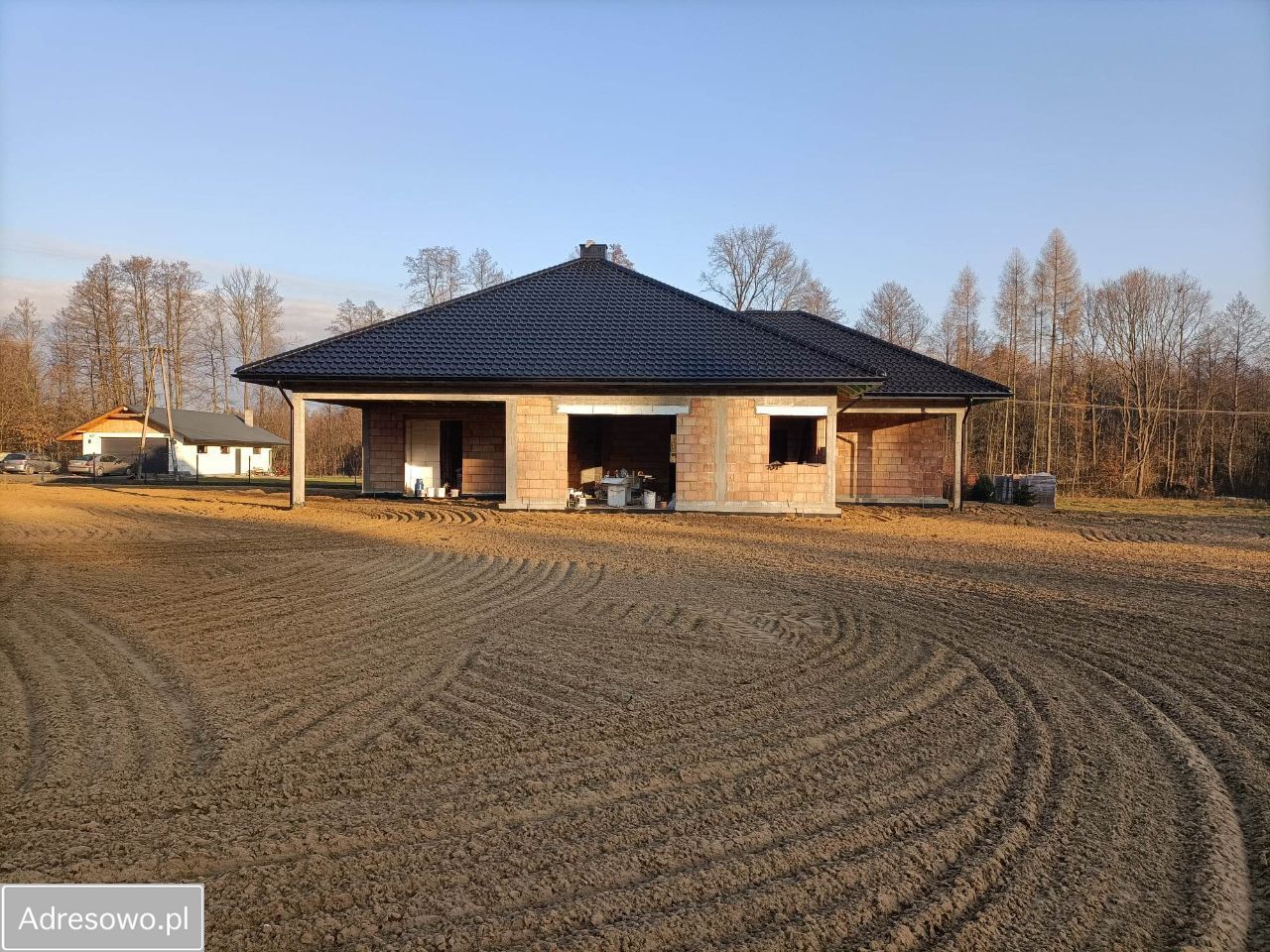 dom wolnostojący, 3 pokoje Zaborcze