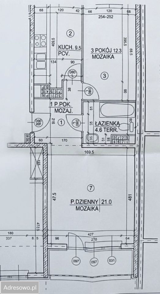 Mieszkanie 2-pokojowe Warszawa Ursynów, ul. Rybałtów. Zdjęcie 6