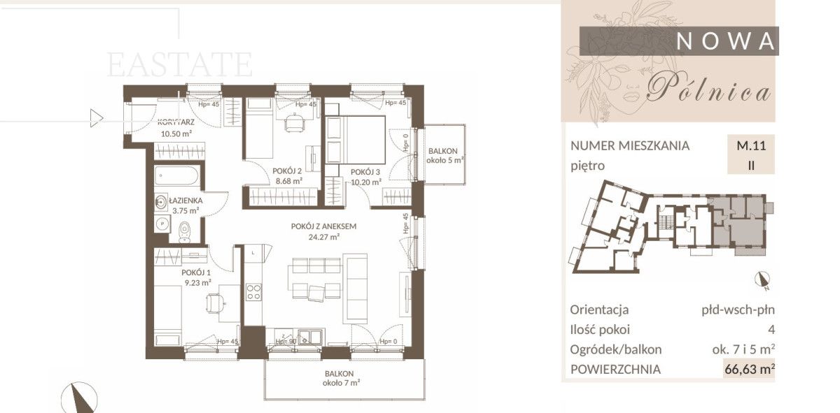 Mieszkanie 4-pokojowe Gdańsk Jasień, ul. Pólnicy. Zdjęcie 4