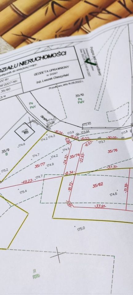 Działka budowlana Tokary