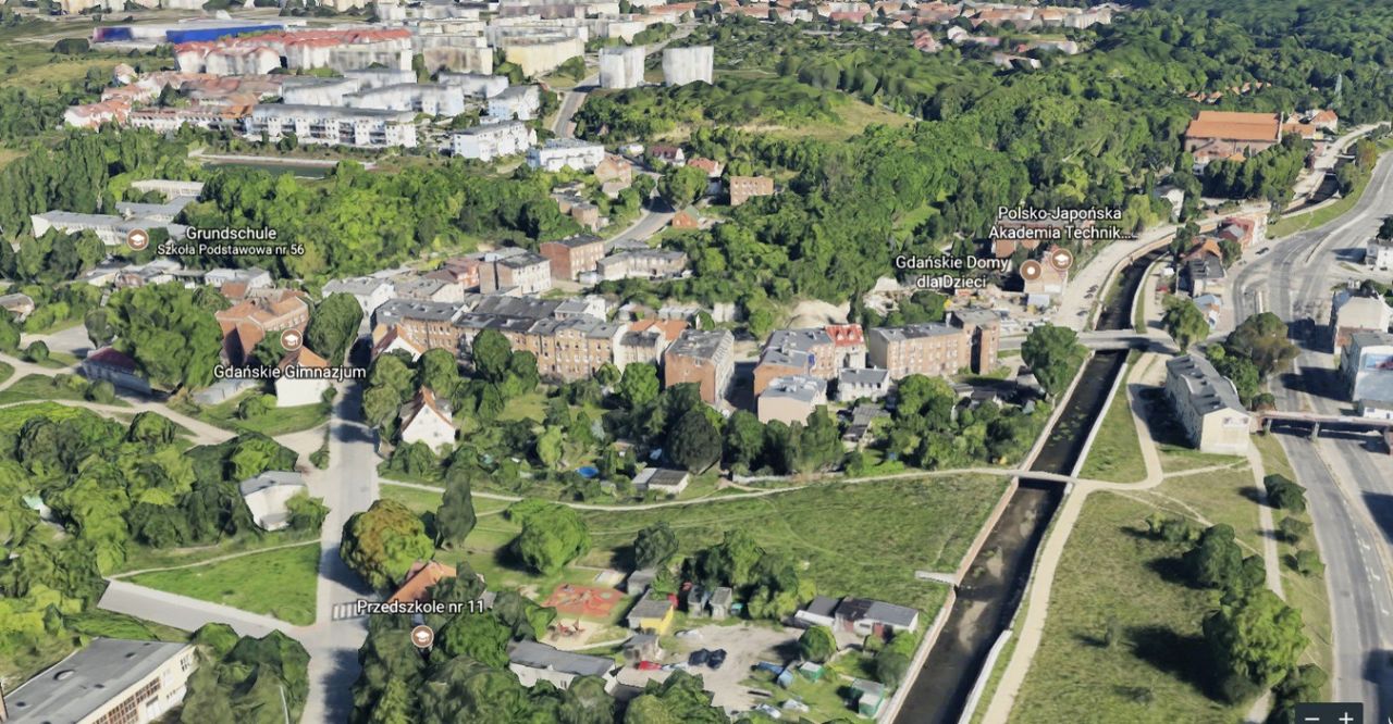 Działka inwestycyjna Gdańsk Orunia, ul. Podmiejska. Zdjęcie 2