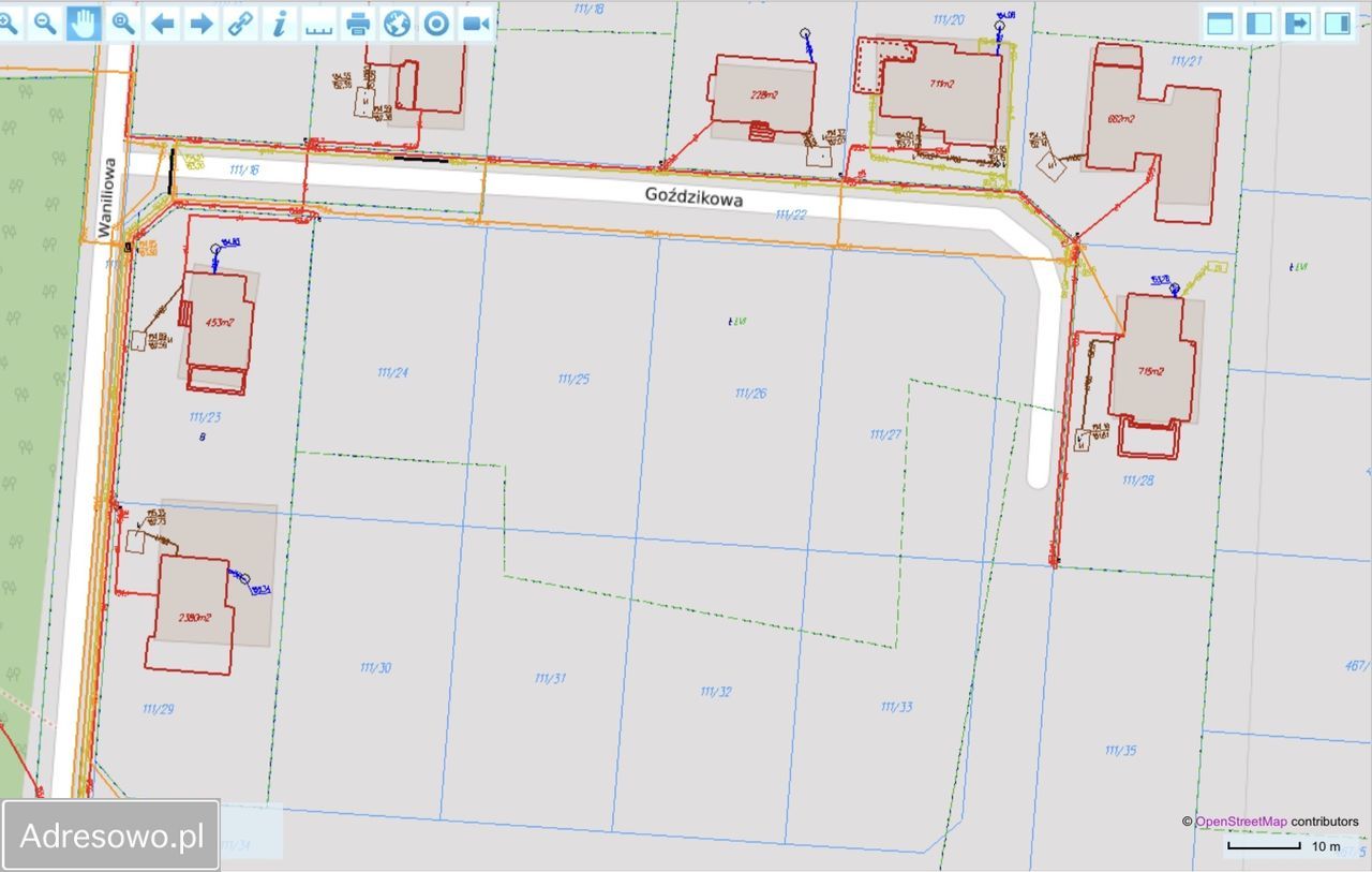Działka budowlana Grabówka