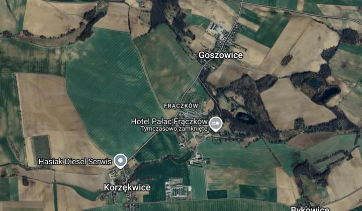 Działka rolna Goszowice Frączków