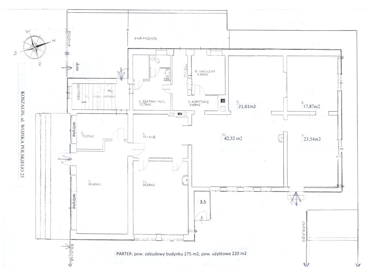 kamienica, 6 pokoi Koszalin Centrum, ul. Wojska Polskiego. Zdjęcie 23