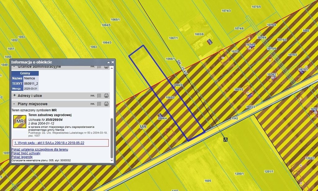 Działka budowlana Nasutów. Zdjęcie 2